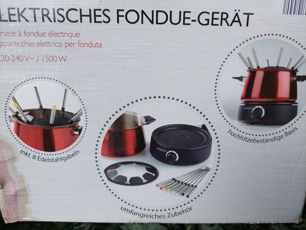 AMBIANO ELECTRO FONDUE CHINOISE SET OVP Kaufen auf Ricardo