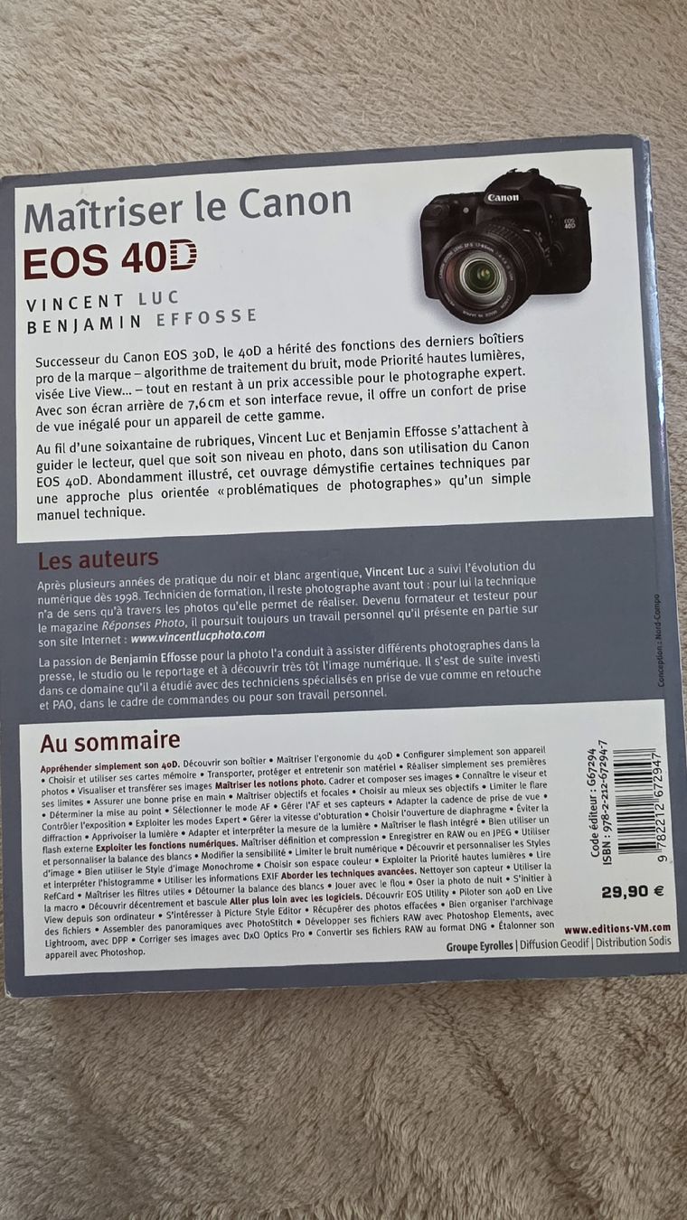 Canon Fotocamera: Canon EOS 40D Super complet – Nuovo (secondo la descrizione) da Genève venduto da Nicoss117 6