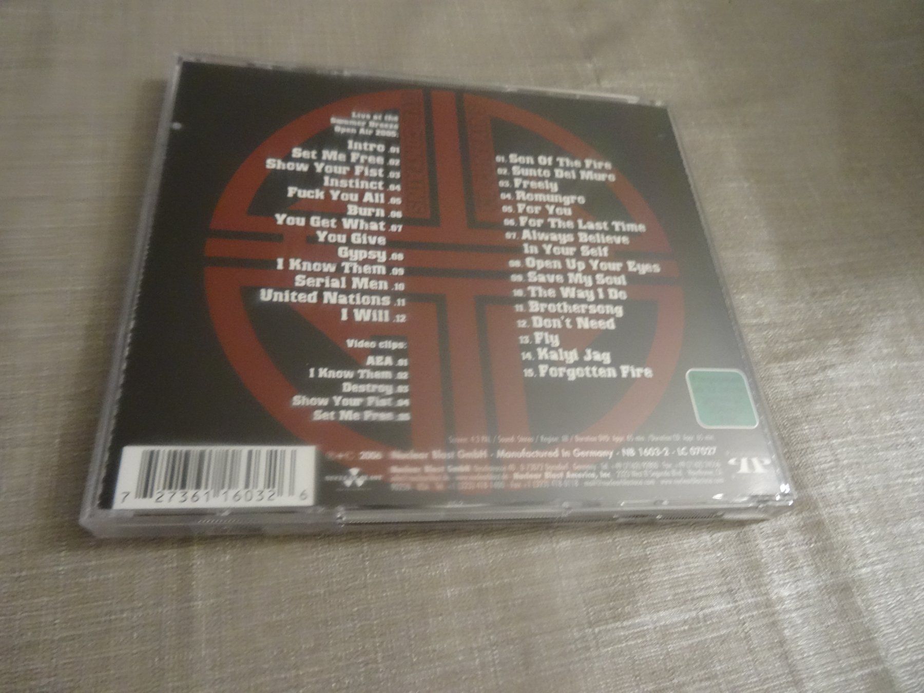 CD: Ektomorf - Live and Raw CD – Usato da Olten venduto da Disc-Ausverkauf 1