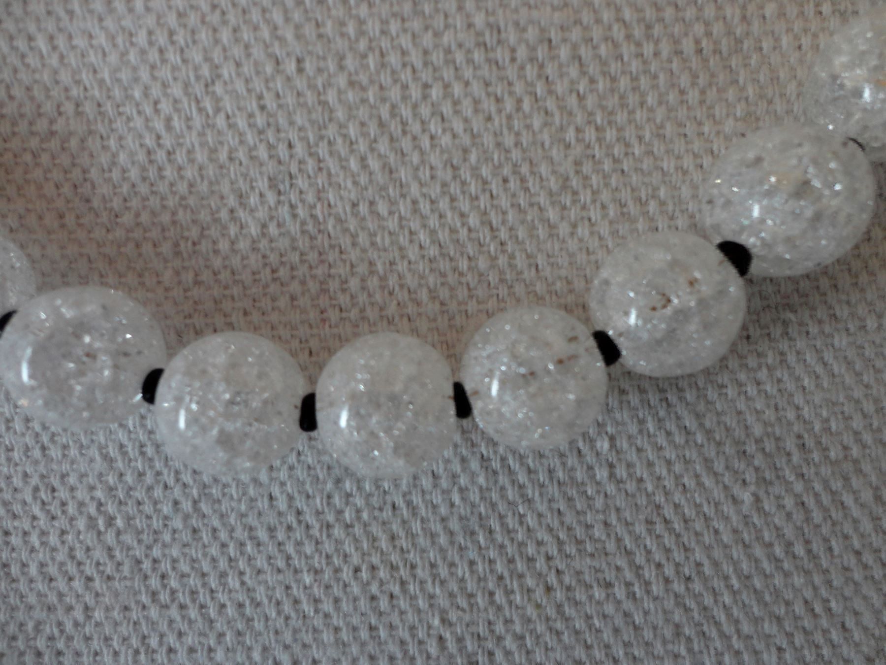 Catenine: Halskette - Bergkristall, gecrackt – Nuovo (secondo la descrizione) da Biberist venduto da tl-schmuck 3