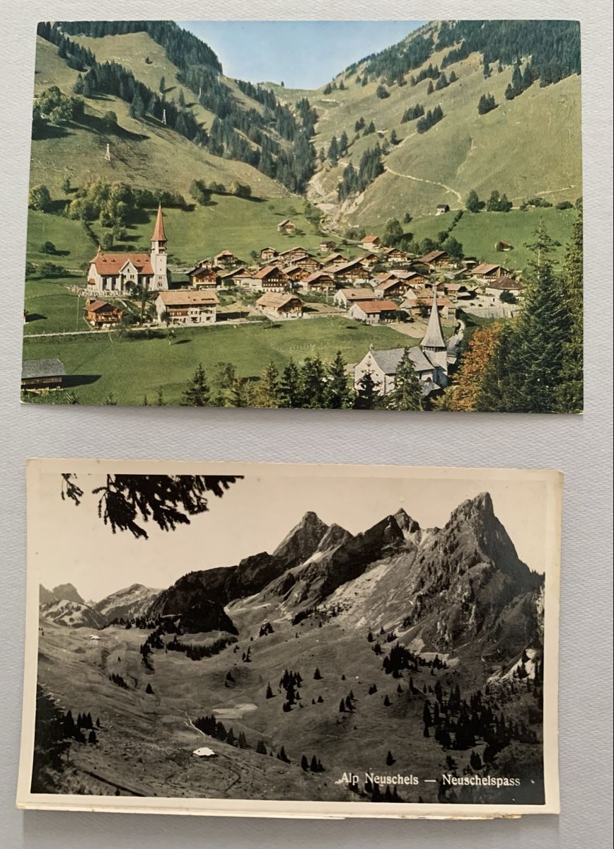 Cartoline postali: Ansichtskarten Schweiz - Jaun/Bellegarde FR – Usato da Düdingen venduto da polytropon_5