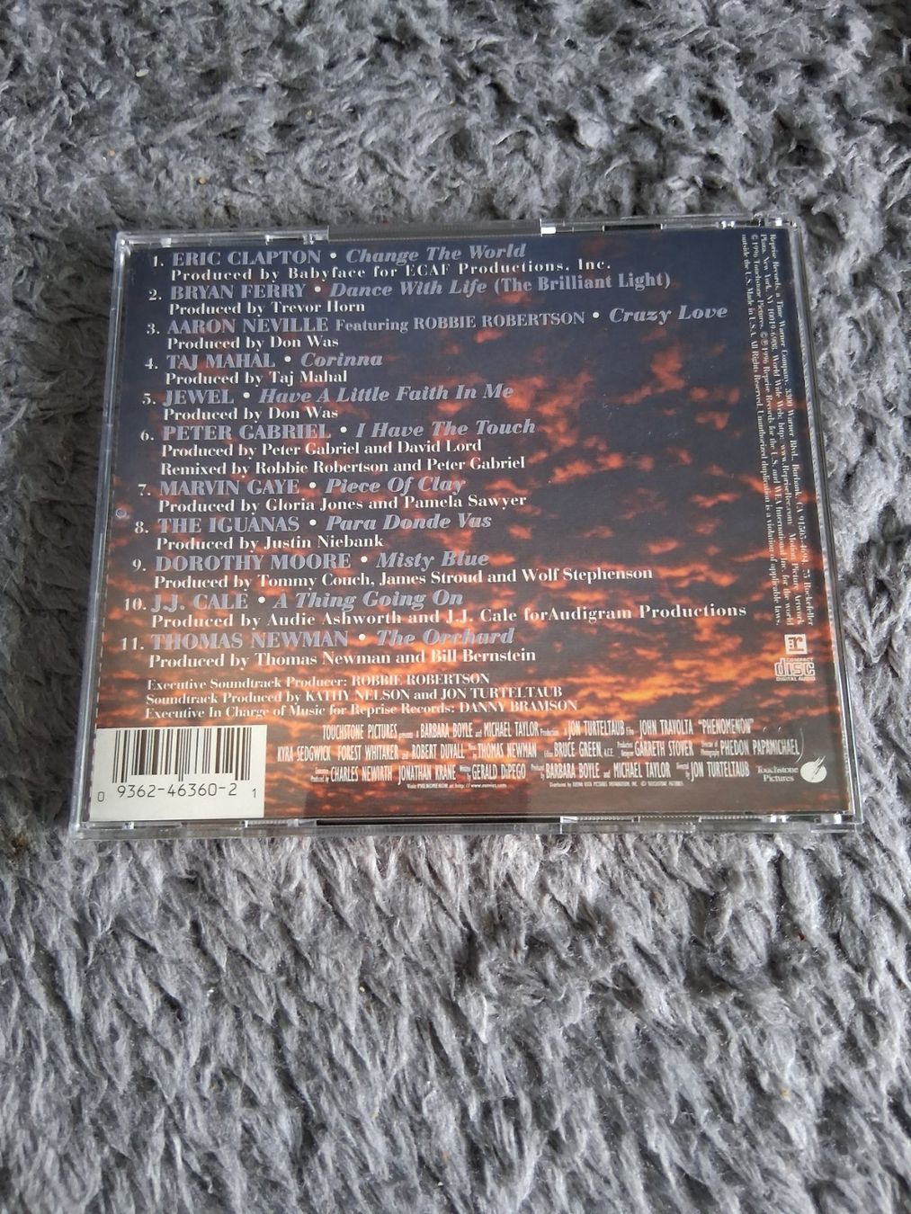 CD: PHENOMENON        SOUNDTRACK      CD – Usato da Wetzikon ZH venduto da Ramones01 1
