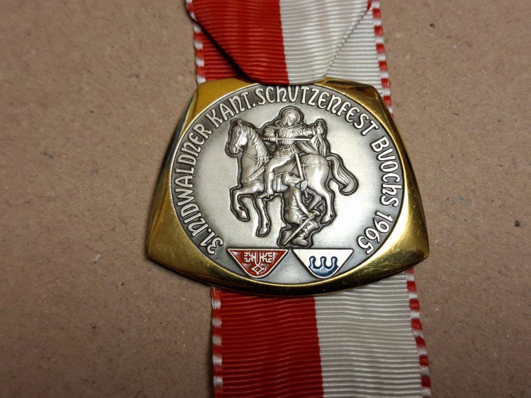 Medaillen: Meisterschaft Buochs 1965 (A305) – Gebraucht aus Schwanden GL von Suvorov