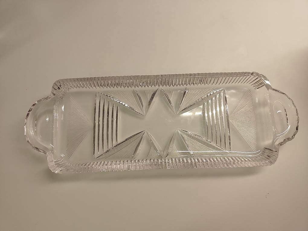Piatti di portata: Kuchenplatte, Servierplatte - Glas 1600 Gr – Usato da Windisch venduto da Dan.Win 1