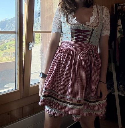 Krüger Dirndl Oktoberfest Kleid Tracht 38 M