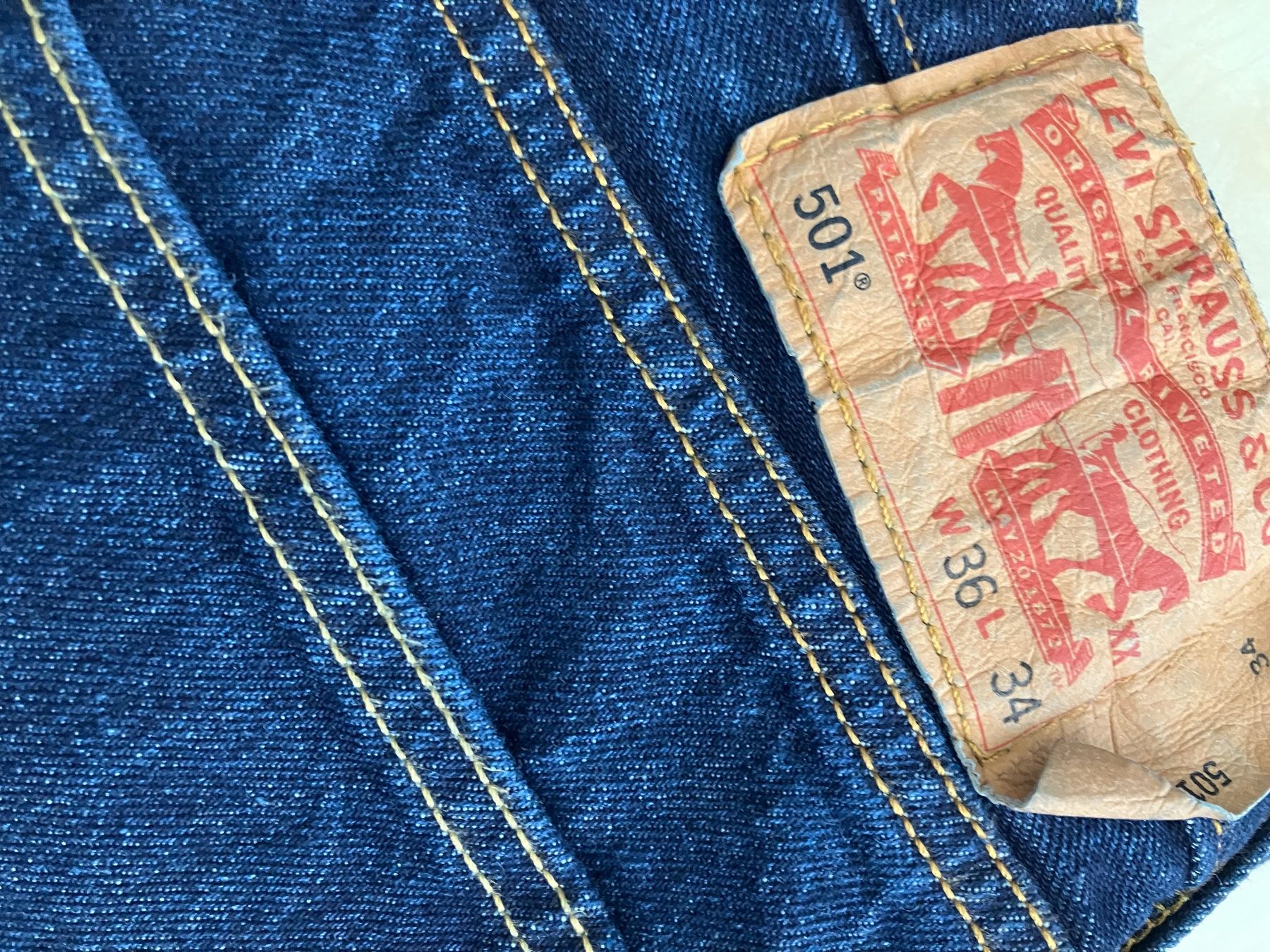 Levi's Jeans: Levis 501 36/34 – Neu (gemäss Beschreibung) aus Schnottwil von rx1_kw7j 2