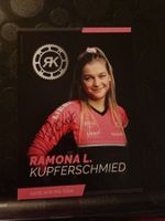Ramona Kupferschmied - handsignierte Autogrammkarte