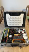 Elektro Messkoffer mit div. Messgeräten & Prüfkabel