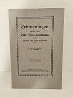 Erinnerungen eines alten Zürichsee-Kapitäns (1926)