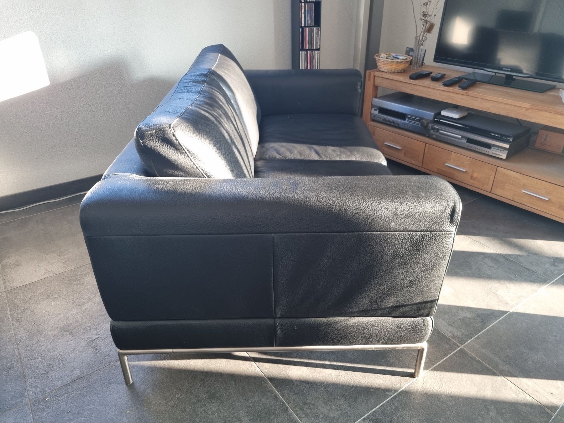 Ikea Sofas: Ledersofa – Gebraucht aus Schmitten FR von siri_63 1