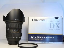 Tokina 12-24mm F4 Nikon DX NEUWERTIG!!!