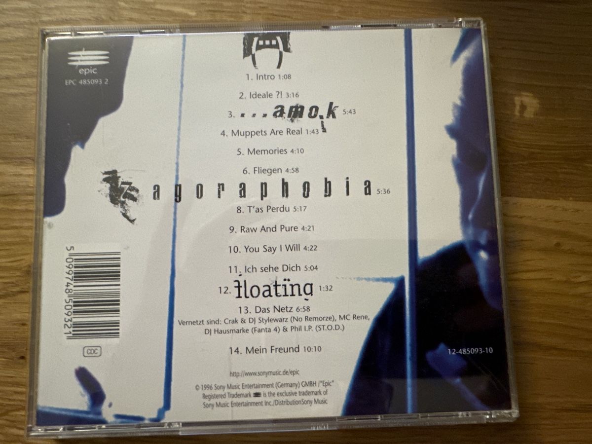 CDs: Such A Surge - Agoraphobic Notes CD Rap Alternative Metal – Gebraucht aus Muhen von Kusi_ 1
