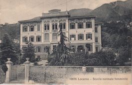 AK Locarno - Scuola Normale Femminile, inizio 1900