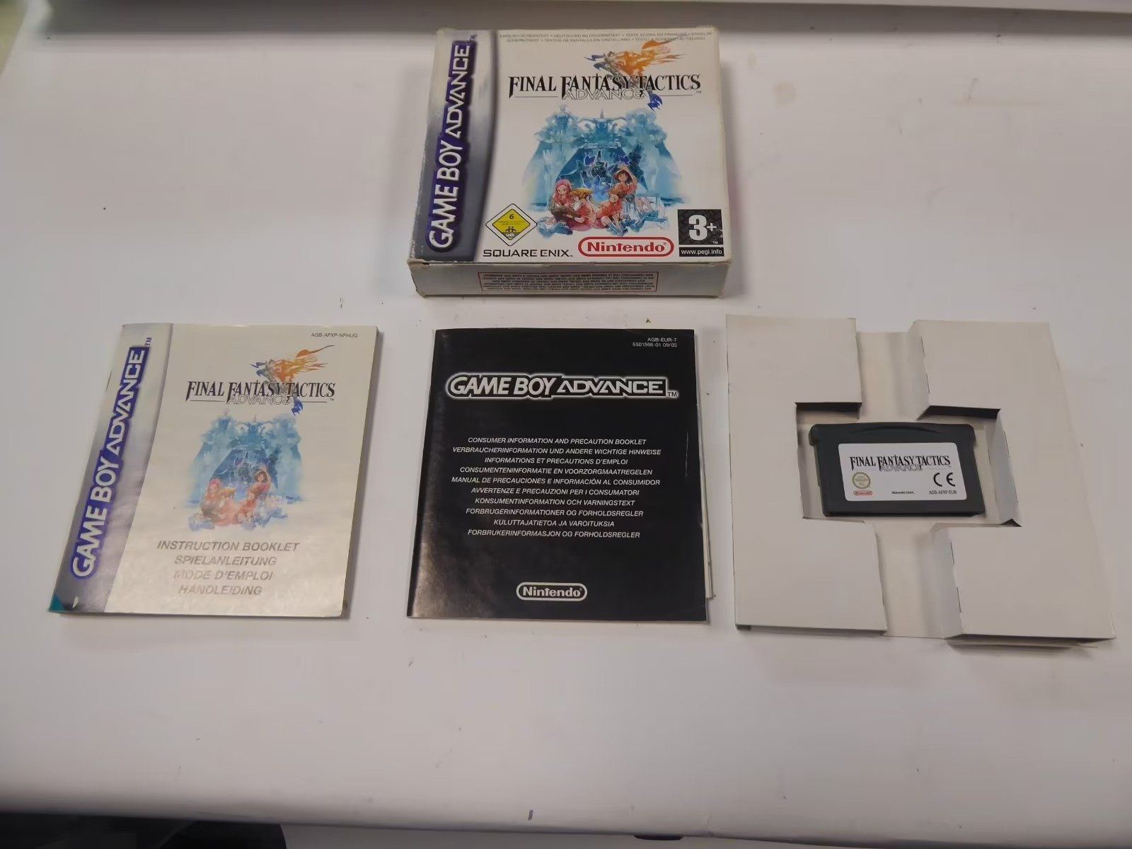 Nintendo Giochi: Final Fantasy Tactics GBA Gameboy Advance Ab 1.- – Usato da Oberentfelden venduto da Nero260