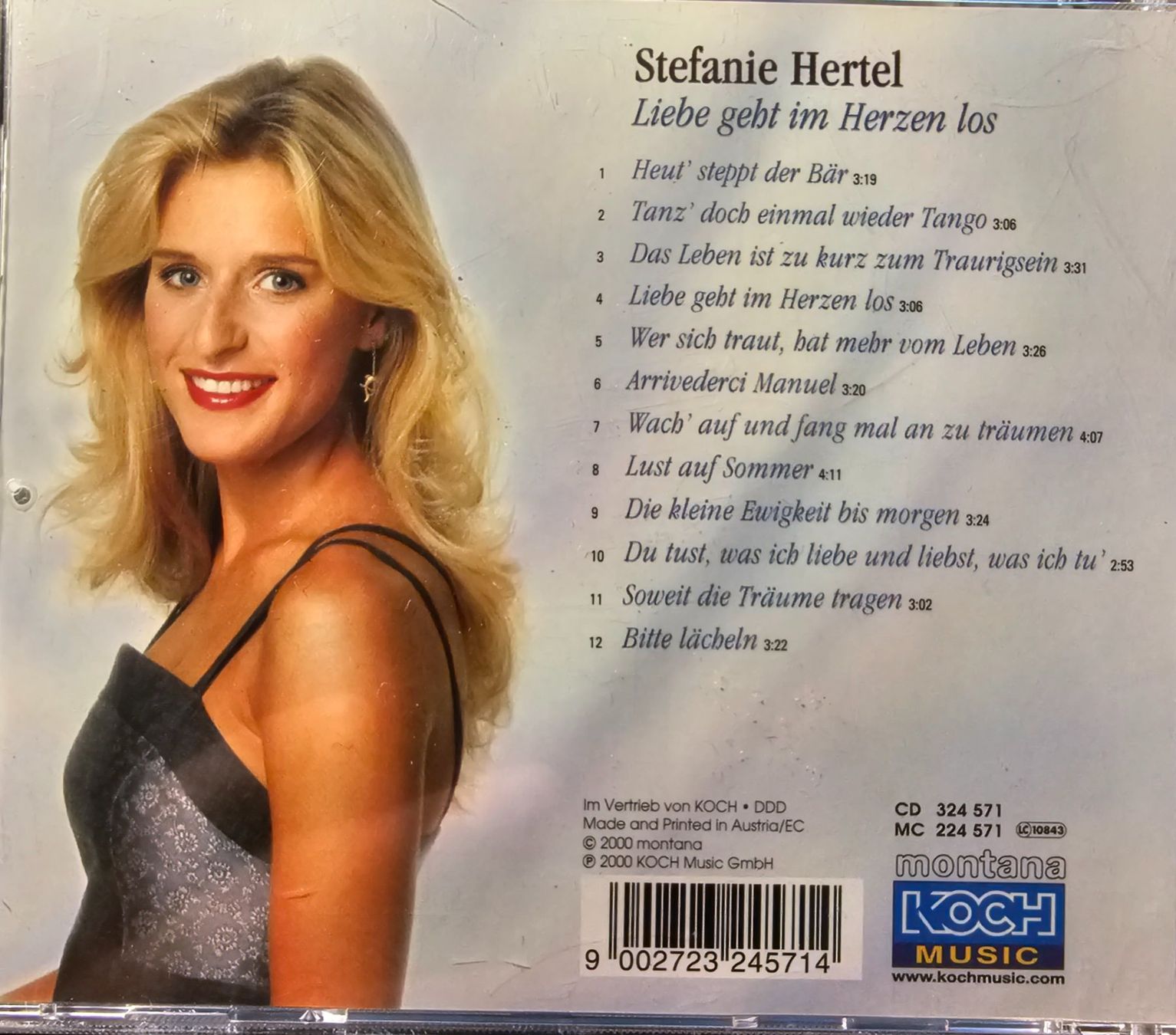 CD: Stefanie Hertel - Liebe geht im Herzen los – Usato da Wahlen b. Laufen venduto da Cg10 1
