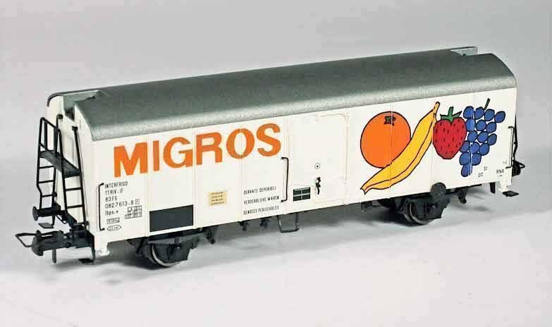 Brawa Modellini di ferrovie: Brawa 2042.3 - FS Migros 082 7 613-8 – Nuovo (secondo la descrizione) da Ebikon venduto da Cocorica 1