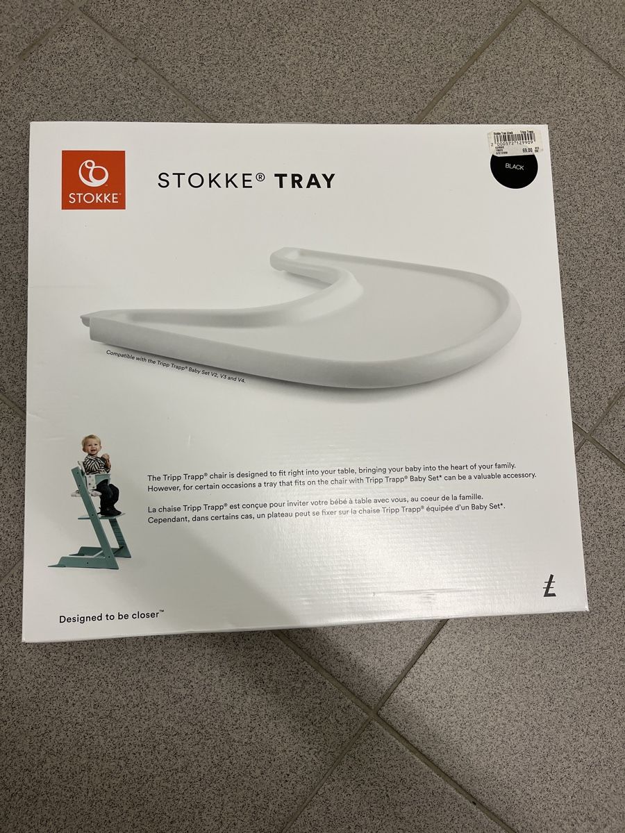 Stokke Hochstühle: Stokke Tray schwarz – Gebraucht aus Sursee von Leg_Kibru 1