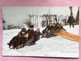Sport d‘hiver au Salève