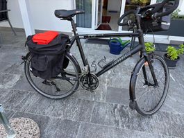 21" BMC Alpenchalenge 01 mit Tourenausrüstung