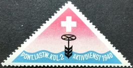 Soldatenmarke 2.WK, Pontonier Lastwagen Kol 2, Wi Pont 25