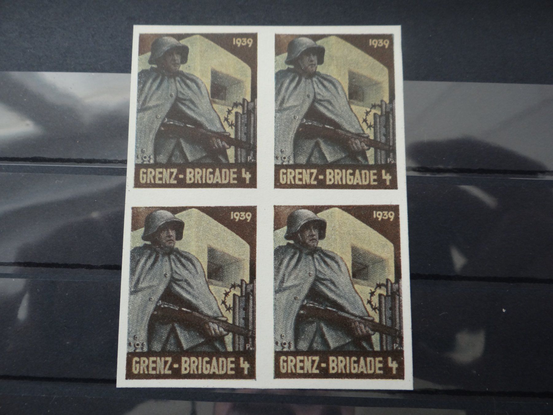 Tous les timbres: Viererblock Grenz-Brigade 4 1939 postfrisch** ab CHF 1.-- – Neuf (Voir description) à Kriens par Na4