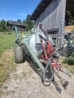 Druckfass/Güllefass mit Schleppschlauchverteiler