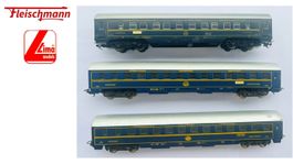 Fleischmann Lima 3x Wagons CIWL