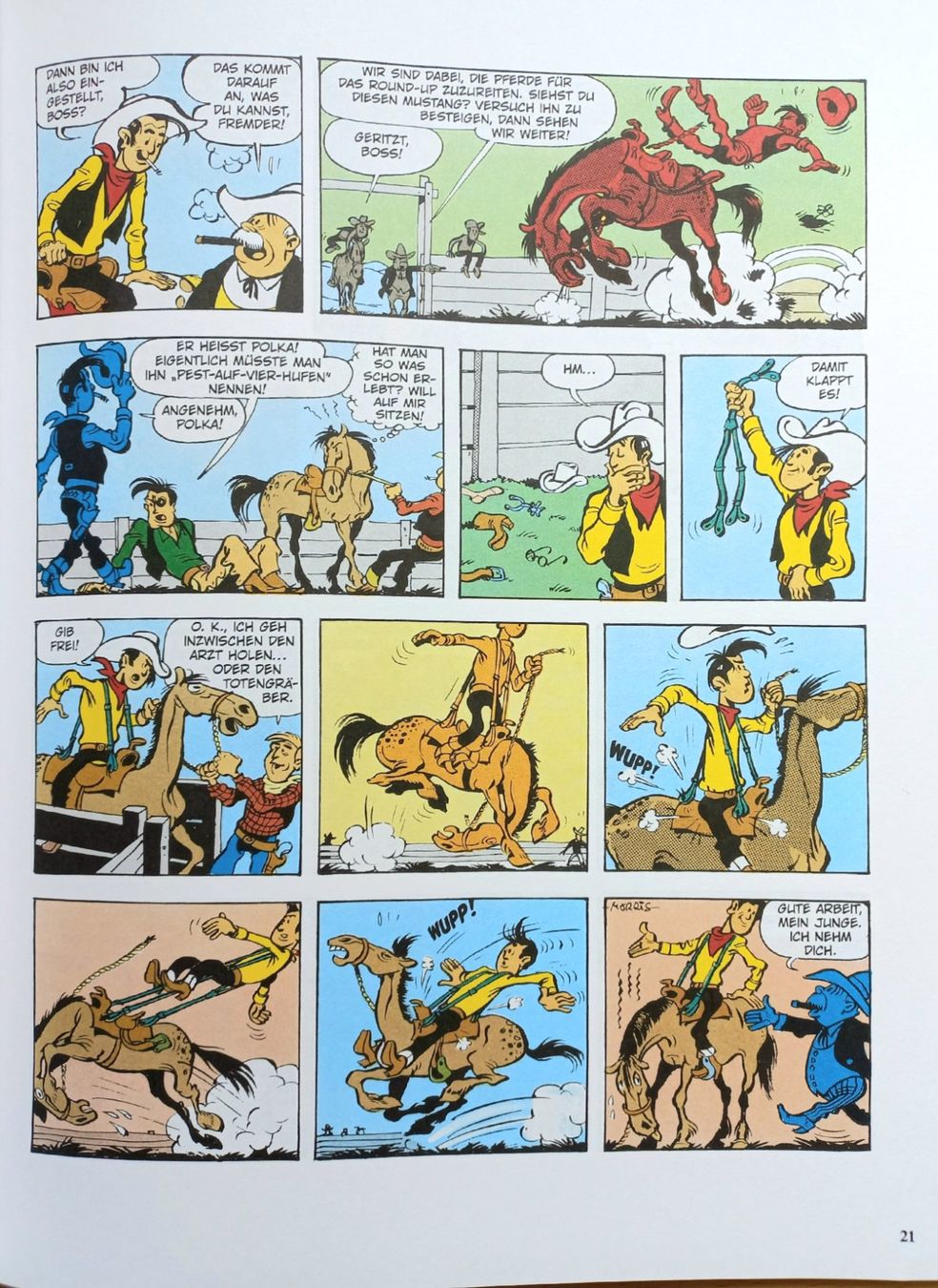 Fumetti: Comic - Lucky Luke 85 - westwärts – Nuovo (secondo la descrizione) da Niederuzwil venduto da lubimaja 3