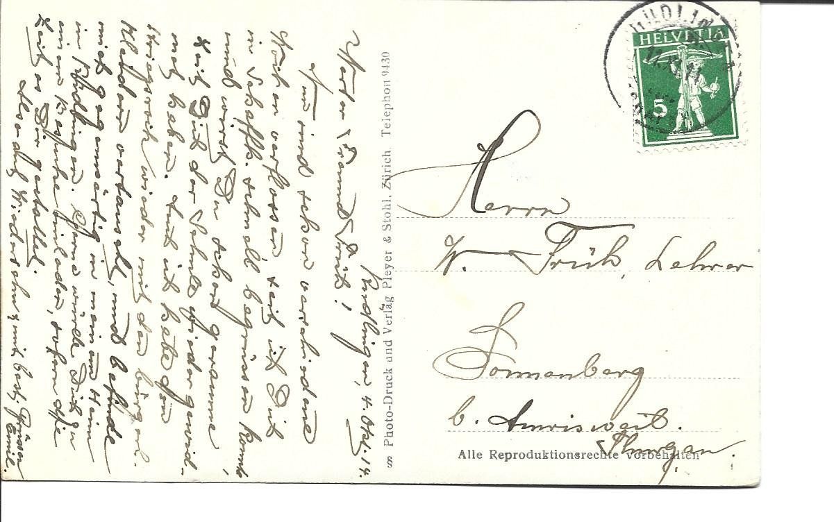 Cartes postales: AK  Buchberg  SH – D'occasion à Appenzell par mai25 1