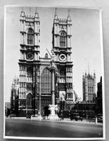London, Westminster Abbey, Org. Photo aus Bildarchiv Marburg