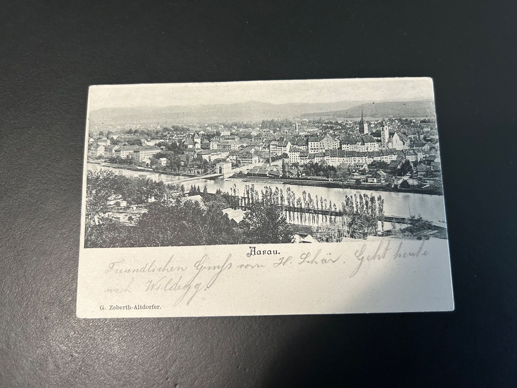 Cartes postales: Ansichtskarte/Postkarte von 1902 Aarau.Feldpost.. – D'occasion à Bern par Ricehportsatakard