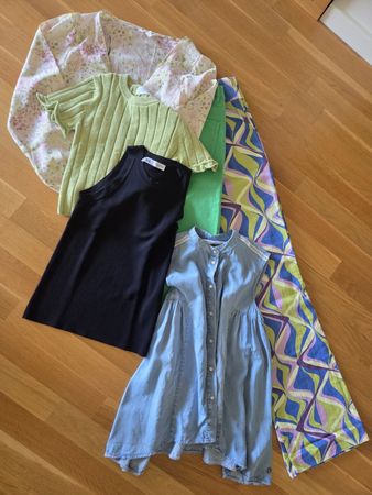 Kleiderpaket Gr S Zara H&M Blue Fire s Oliver Neu