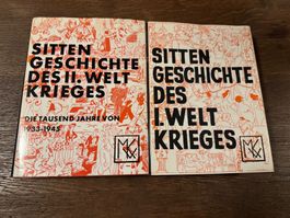 Sittengeschichte des 1. und 2. Weltkriegs, 2 Bände