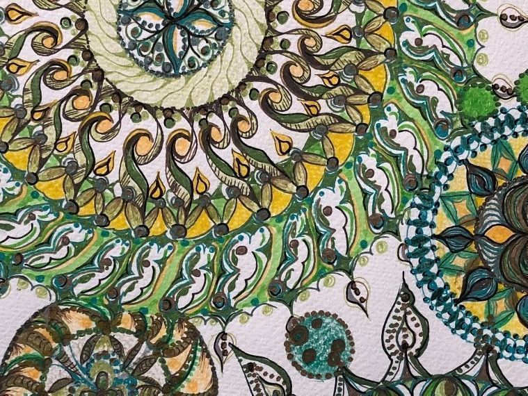 Dipinti: Mandala – Nuovo (secondo la descrizione) da Uster venduto da mef_6qpg 1