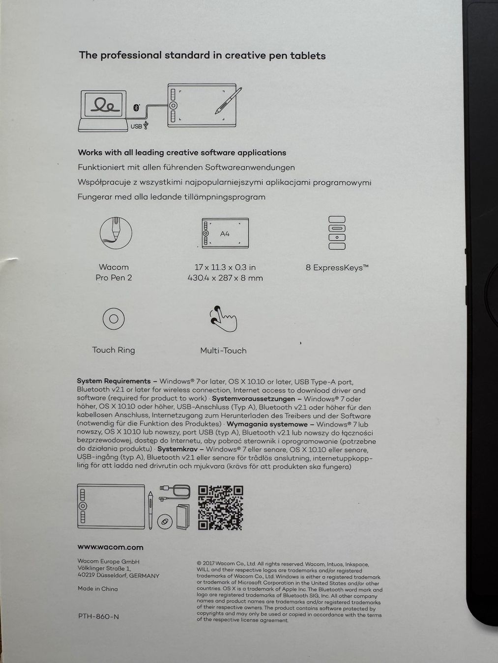 Wacom Tablet PC: Wacom Intuos Pro Large – Usato da Obfelden venduto da elbusi 7