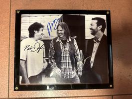 Originalautogramm  Bob Dylan Neil Young+Eric Clapton mit COA