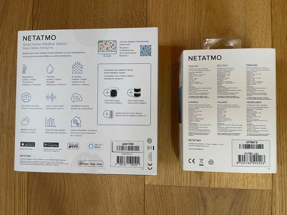 Netatmo Wetterstation V3 Kaufen auf Ricardo
