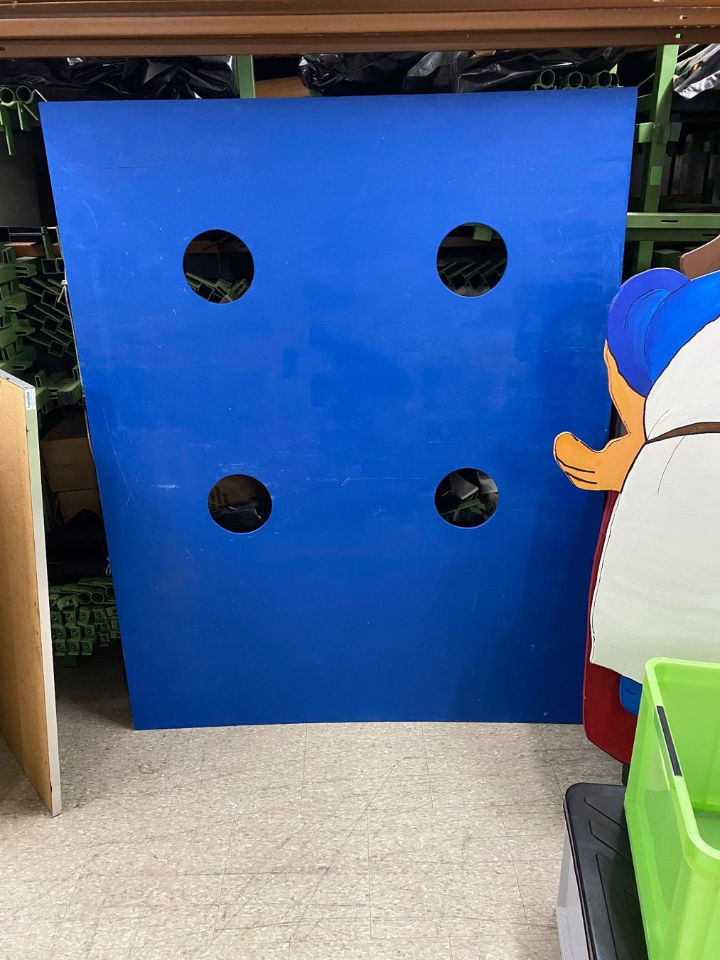 Giochi: Spielfläche 4 Löcher Blau gebraucht – Usato da Rüti ZH venduto da Holland8