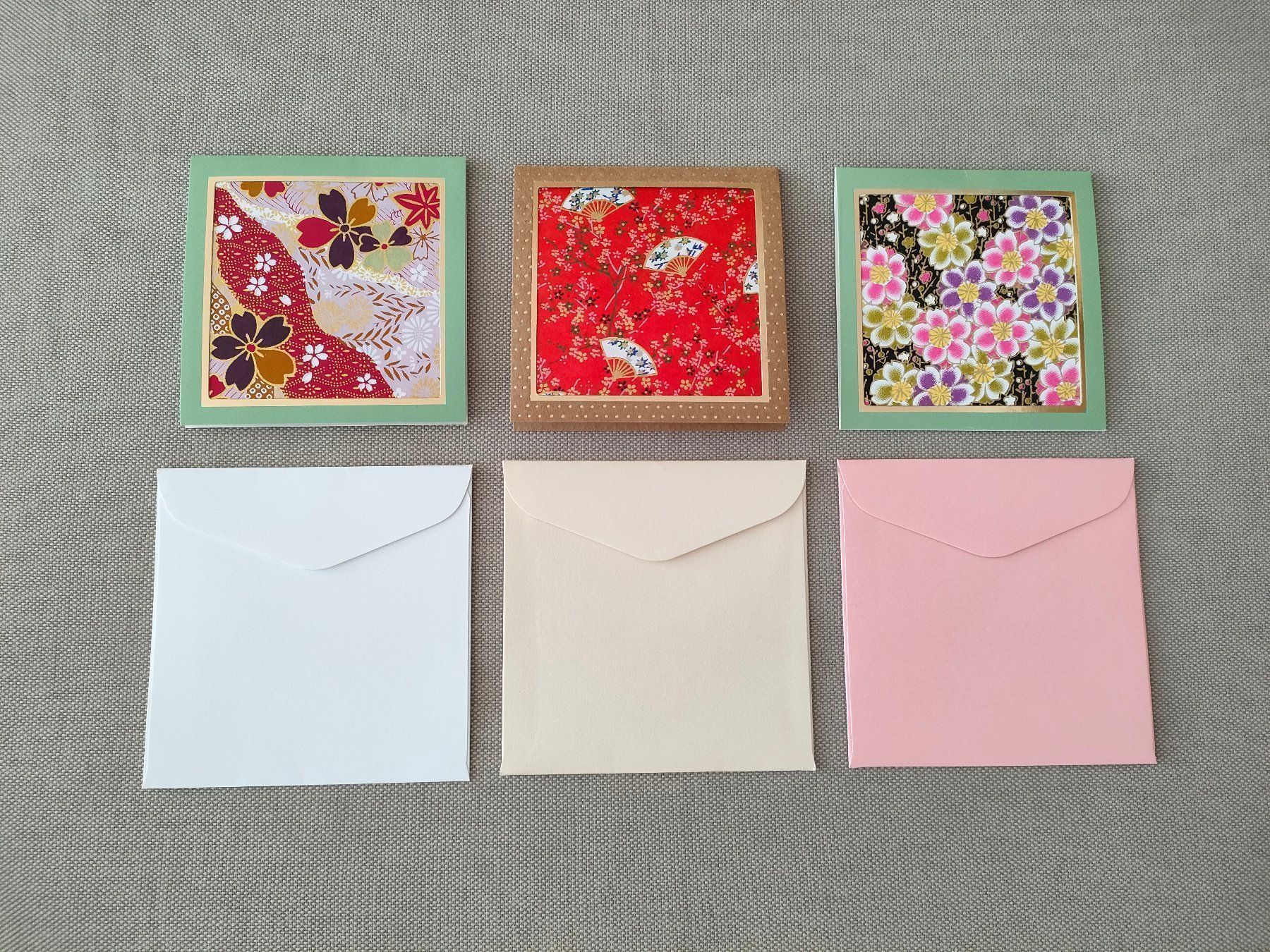 Karten: 30 Karten mit Japanpapier- Aktion! – Neu und originalverpackt aus Bern von Lidia.5 4