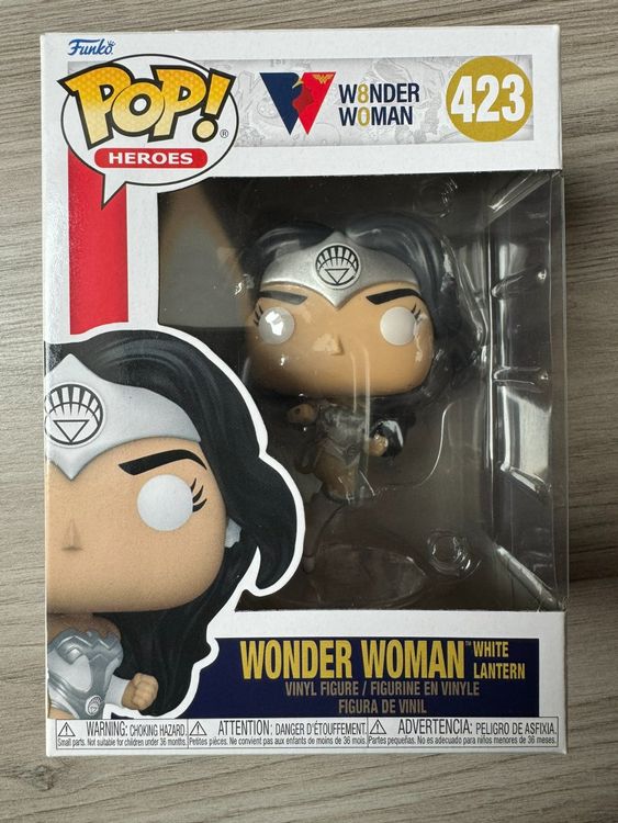 Funko Pop! Wonder Woman Als White Lantern – Limited Edition Vinylfigur