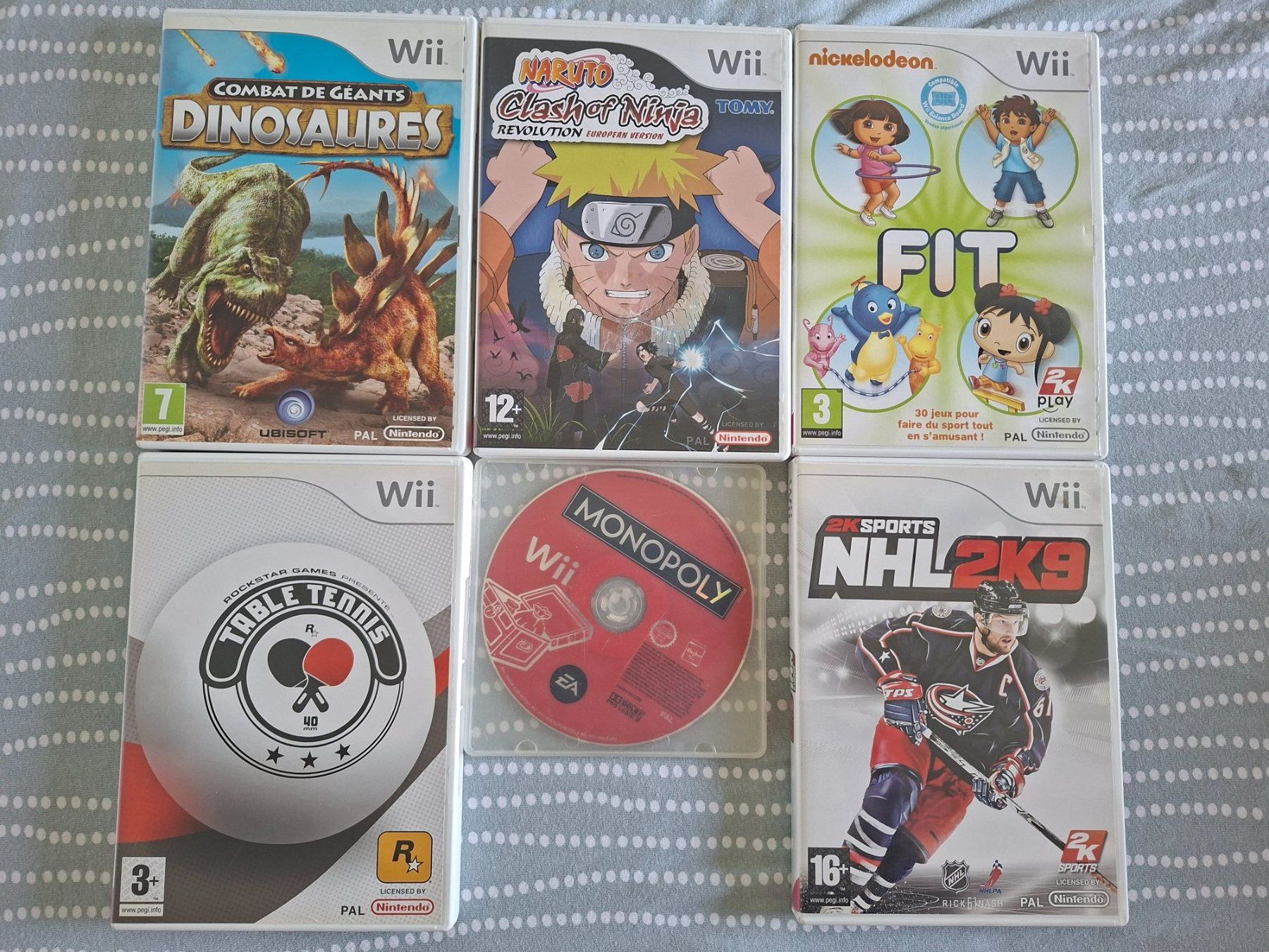 Spiele: Jeux Wii divers – Gebraucht aus Nyon von adr_c99l