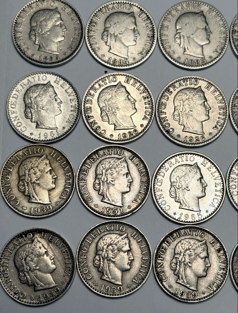 Tutti le monete: 40 pièces 0.20ct 1884-1900  – Usato da La Tour-de-Trème venduto da Ahamaya 1