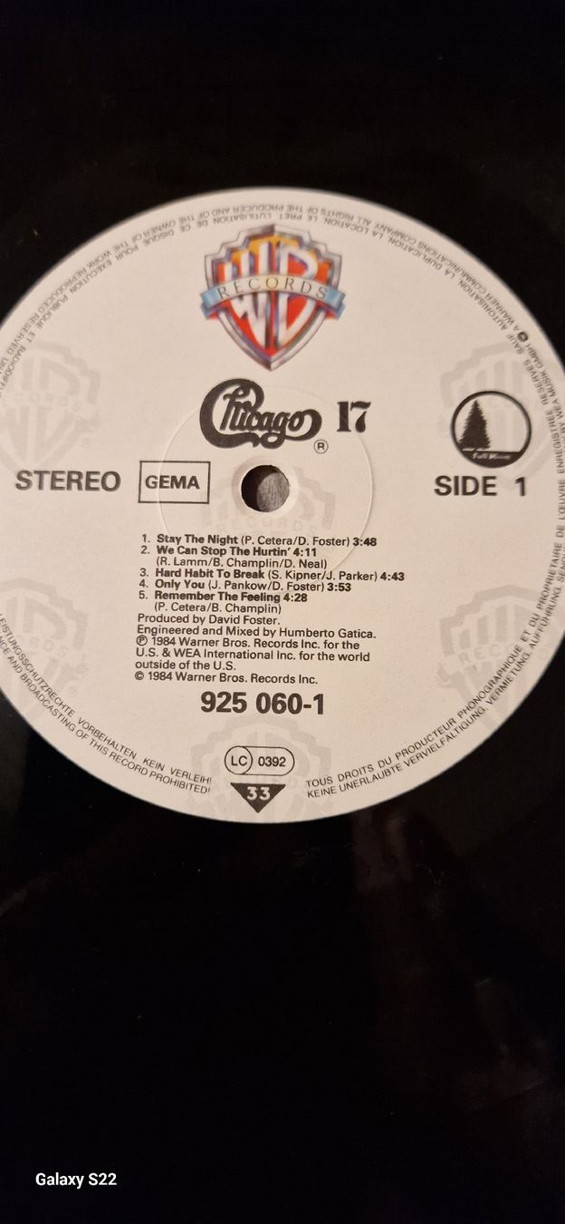 Schallplatten: Chicago – Chicago 17 – Gebraucht aus Yvonand von RF-VINYL 1