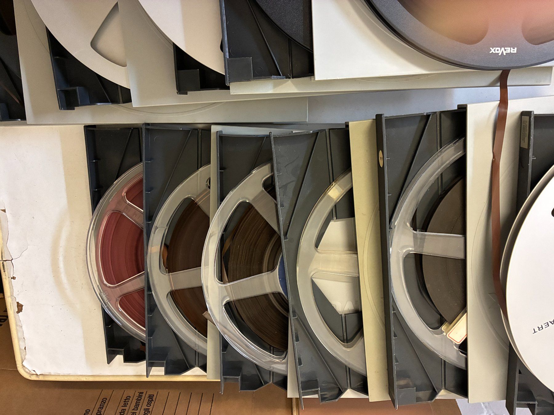 Revox Apparecchi a nastro: Revox  Spulen mit Schuber – Difettoso da Thun venduto da hei_x2mr 3