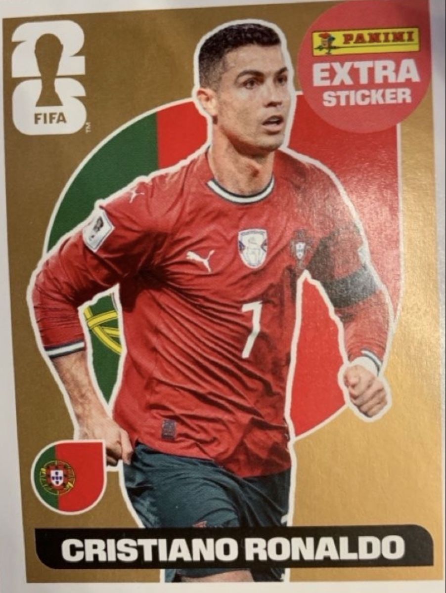 Panini Cartes à collectionner: Cristiano Ronaldo extra sticker  – Neuf (Voir description) à Schübelbach par DimovSanja