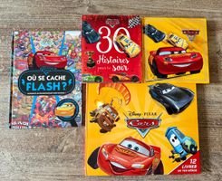 Disney Pixar Cars – Lot 4 livres & coffret – Flash McQueen