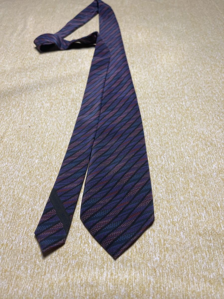 Missoni Cravatte: Missoni Cravatta Uomo in seta a righe viola e verdi – Nuovo (secondo la descrizione) da Gordevio venduto da LanaZimm 7