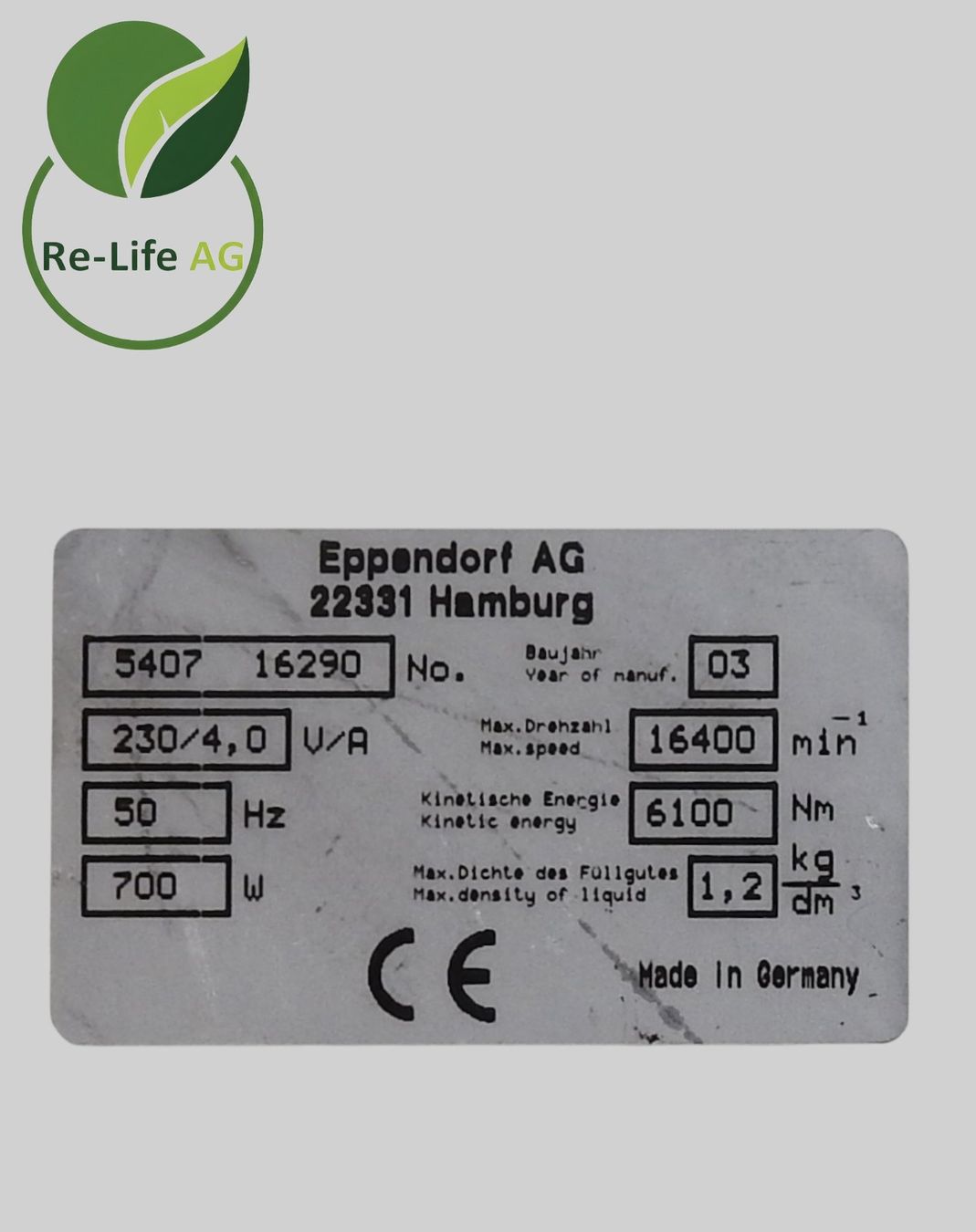 Accessori da laboratorio: Eppendorf 5417 R Refrigerated Laboratory Centrifuge – Usato da Reinach BL venduto da Re-LifeAG_Labor 8