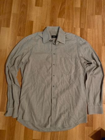 Hugo Boss Hemd Gr. 38 grau