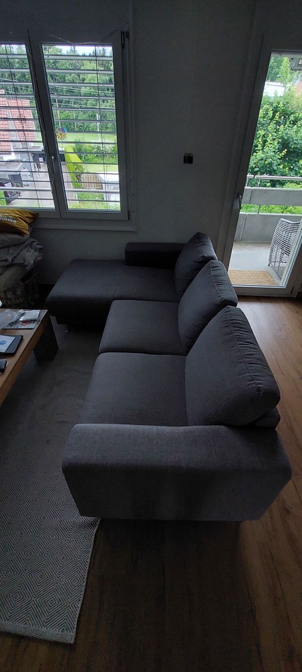 Ikea Divani: Modernes Ecksofa / in Grau – gebraucht  – Usato da Lotzwil venduto da pas_6pjc 5